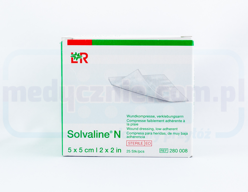 Solvaline N 5*5cm steriler Verband 1Stk.